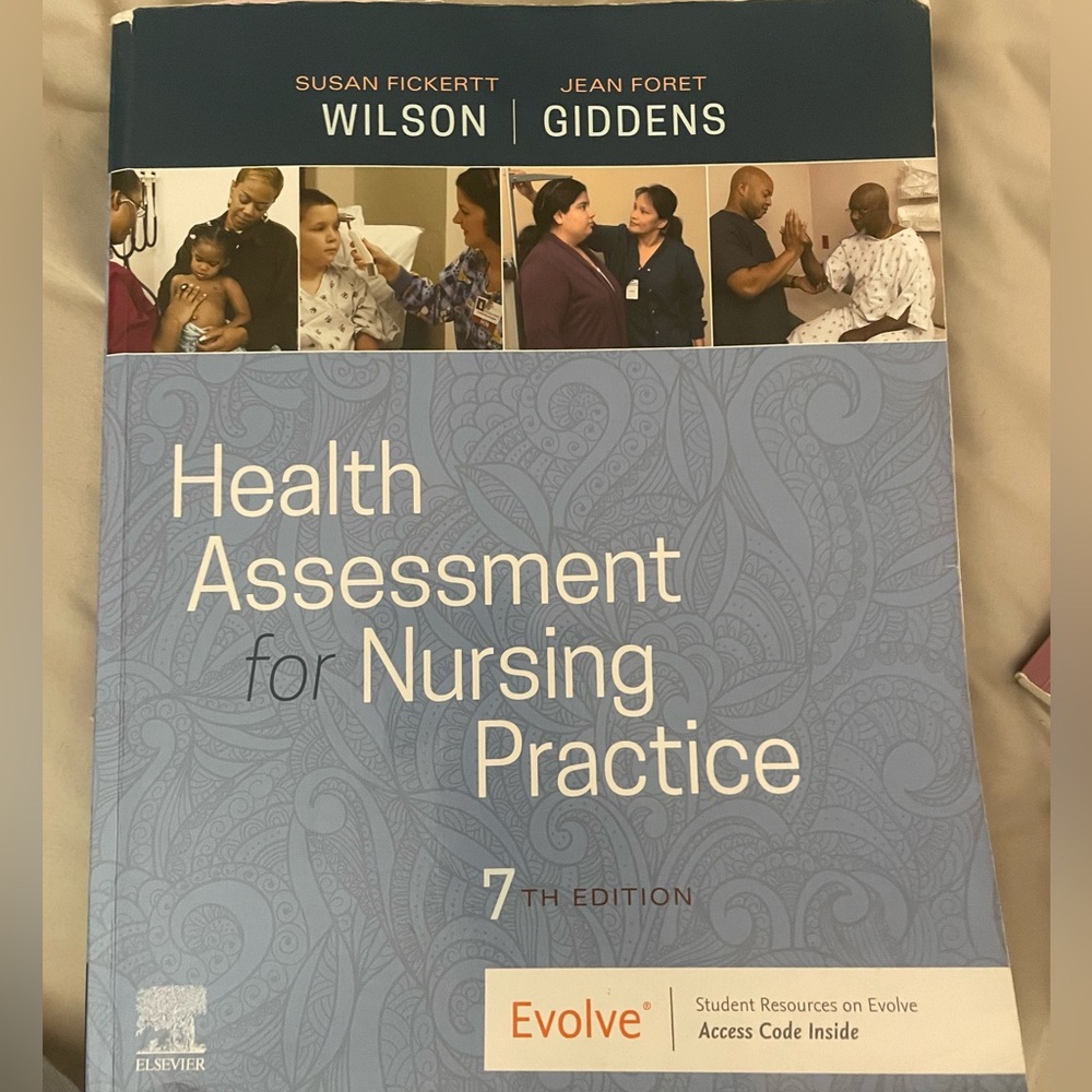 Health Assessment book